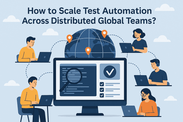 How to Scale Test Automation Across Distributed Global Teams? Scale Test Automation Across Distributed Global Teams