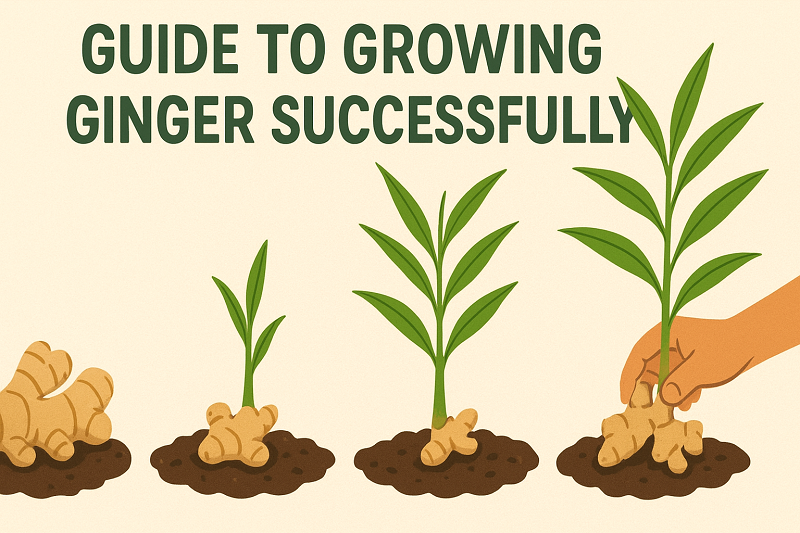 A Step-by-Step Guide to Growing Ginger Successfully Growing Ginger
