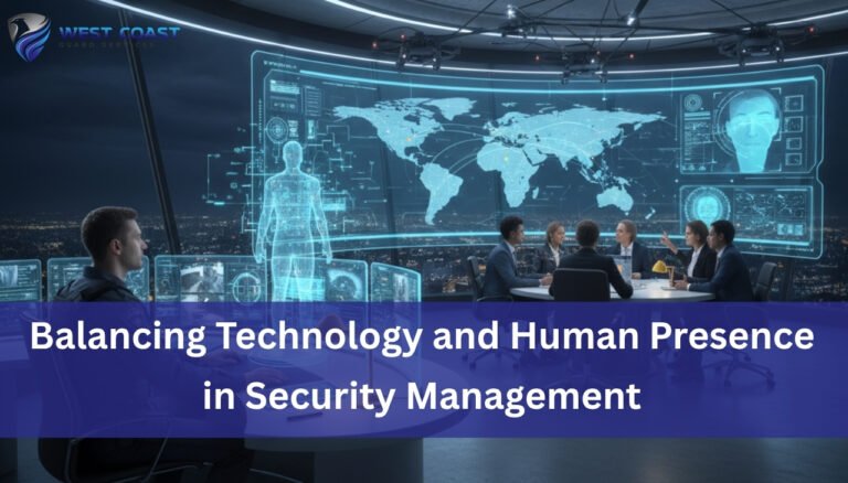 Balancing Technology and Human Presence in Security Management securitycompanylosangelesca.com