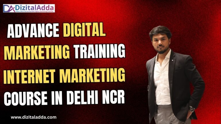 advanced digital marketing training, internet marketing course in delhi ncr