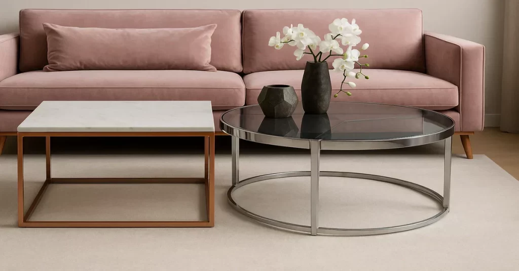 Curved Or Clean Lined? Choosing Between Round And Square Coffee Tables Curved Or Clean Lined? Choosing Between Round And Square Coffee Tables