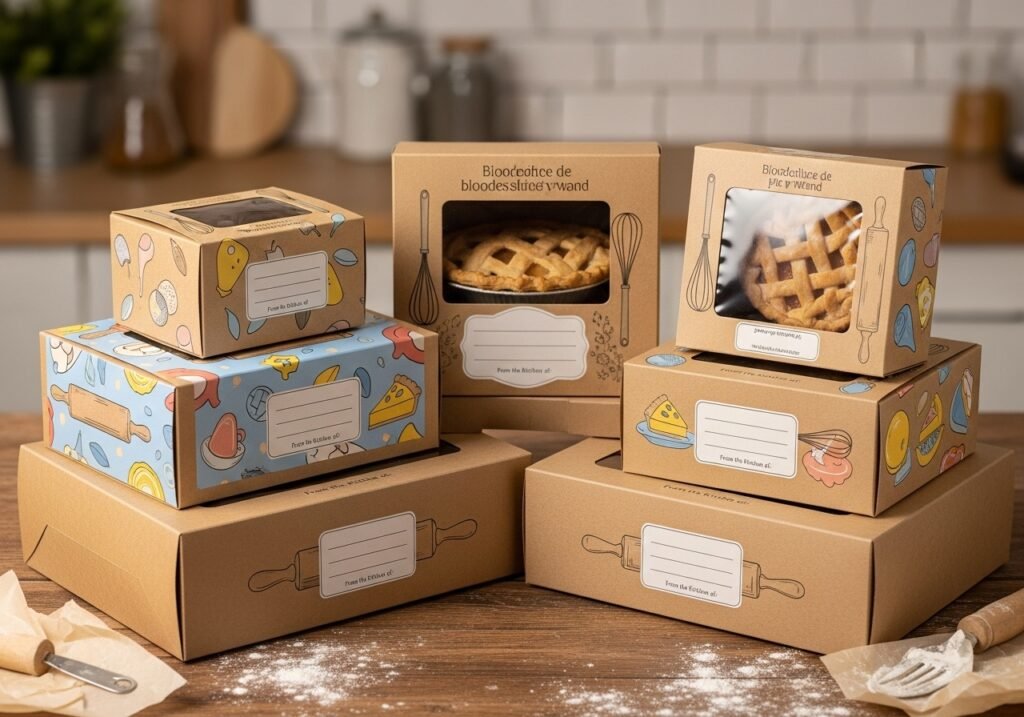 Custom pie boxes