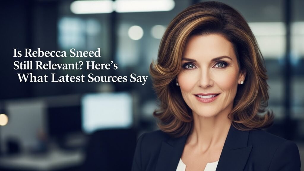 Is Rebecca Sneed Still Relevant? Here’s What Latest Sources Say Is Rebecca Sneed Still Relevant? Here’s What Latest Sources Say