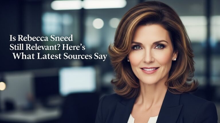 Is Rebecca Sneed Still Relevant? Here’s What Latest Sources Say Is Rebecca Sneed Still Relevant? Here’s What Latest Sources Say