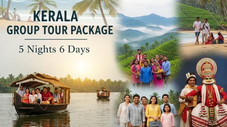 Kerala Group Tour Package 5 Nights 6 Days