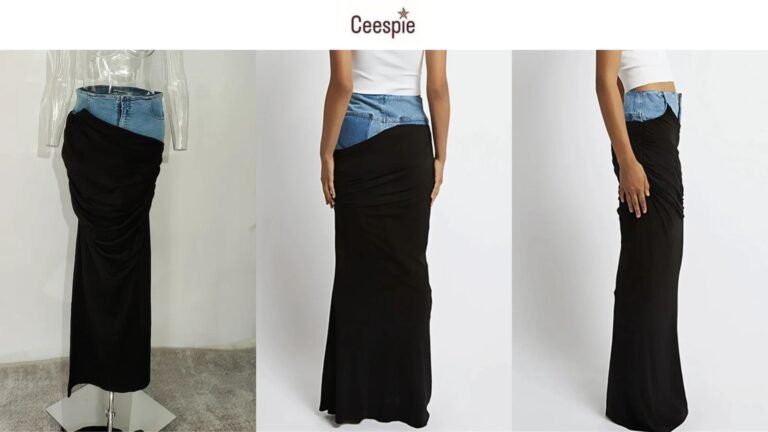 Long Denim Skirts for Women