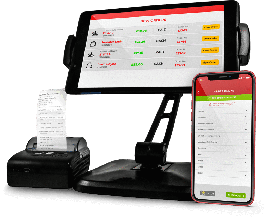 takeaway online ordering website