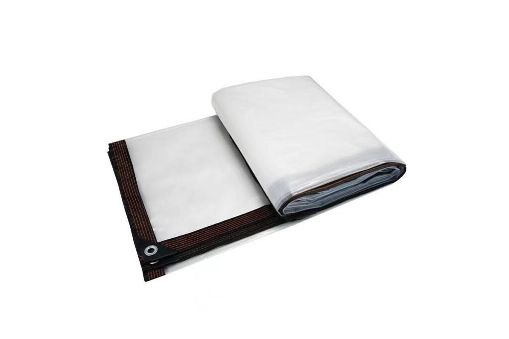 clear tarpaulin