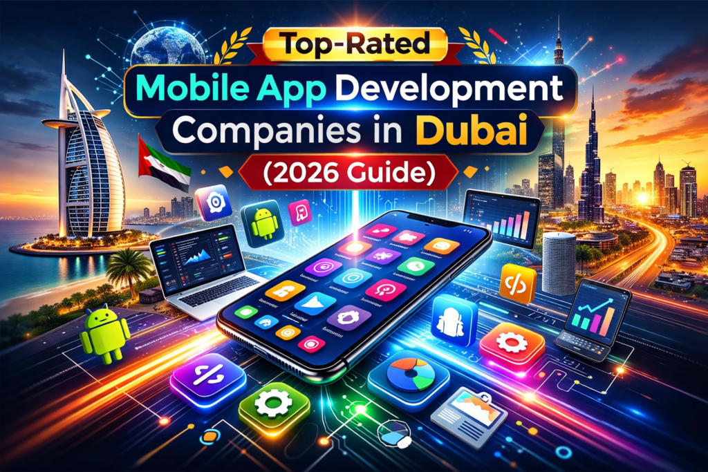 Top‑Rated Mobile App Development Companies in Dubai (2026 Guide) Mobile App Development Companies in Dubai