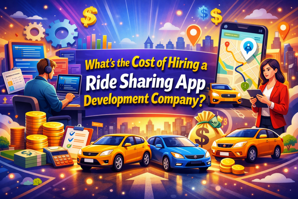What’s the Cost of Hiring a Ride Sharing App Development Company? uber like app development company