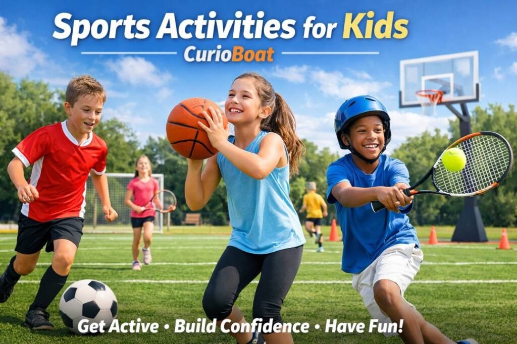 Sports Activities for Kids: Building Fitness, Confidence, and Fun with CurioBoat sports activities for kids