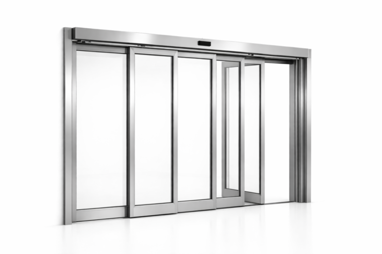 automatic door installation