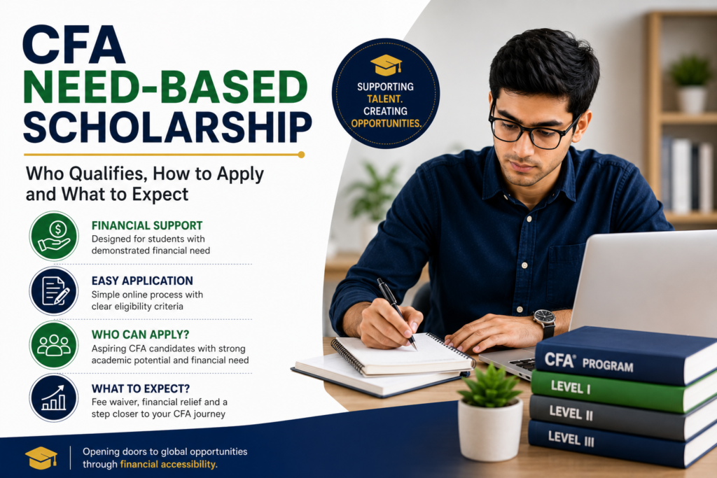CFA Need-Based Scholarship guide